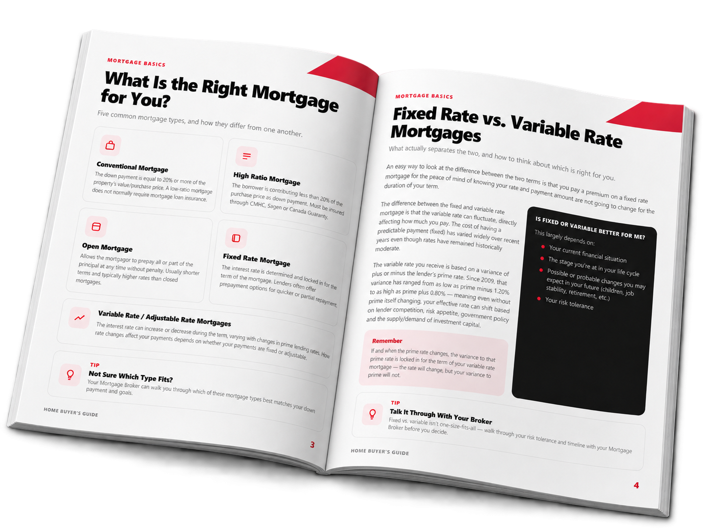 Choosing the right mortgage